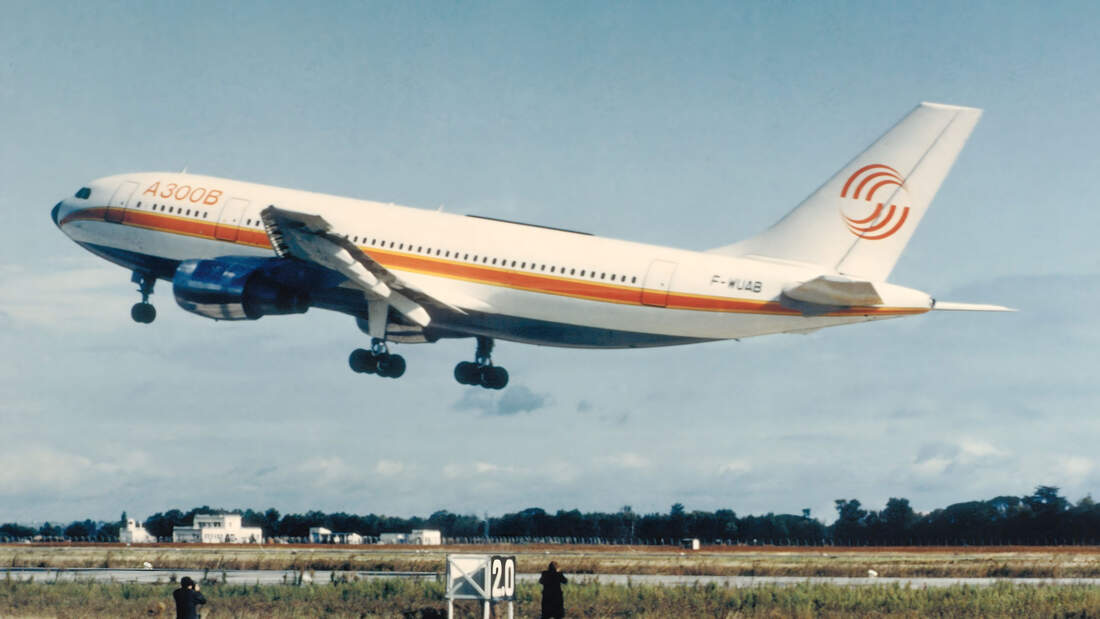 Vor 50 Jahren Fliegt Der Erste Airbus A300B In Toulouse FLUG REVUE