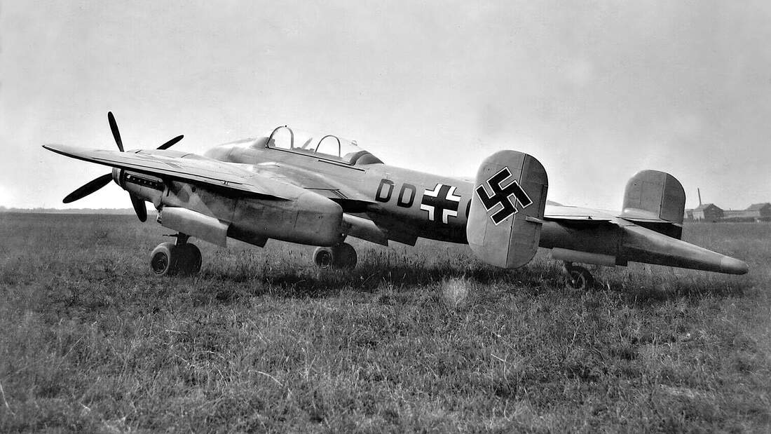 Arado Ar 240 Deutscher Zerstörer Flop war ein unbrauchbares Flugzeug