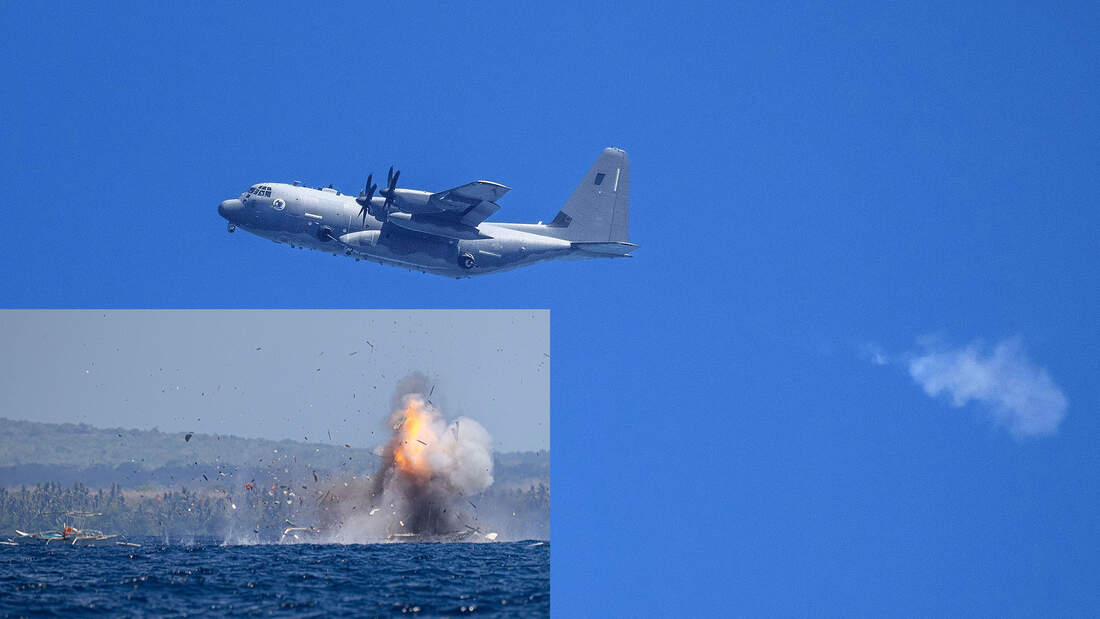 AC-130J Gunship greift Bootsflotte an