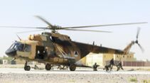 Afghan forces conduct air insertions exercise