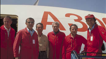 Airbus A300B aus den 70er Jahren