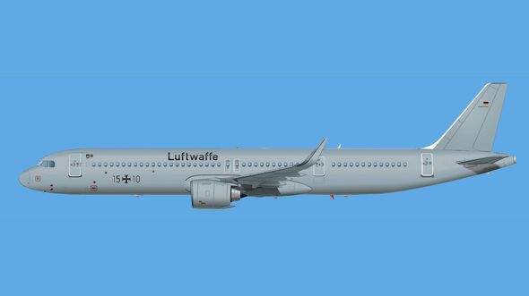 Airbus A321LR für die Flugbereitschaft.