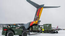 Airbus A400M Beladung in Finnland