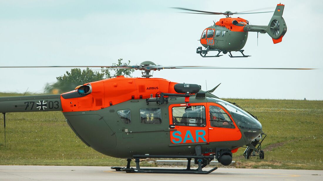 Airbus Helicopters H145 LUH SAR der Heeresflieger in Niederstetten.