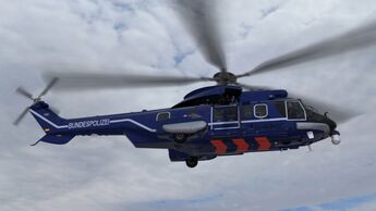 Airbus Helicopters H225 für die Bundespolizei.