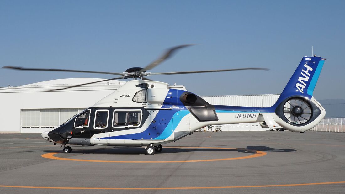 Airbus Helicopters hat die allererste H160 an ANA übergeben.