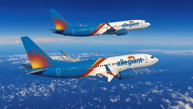 Allegiant Air hat 50 Boeing 737-7 und 737-8-200 aus der MAX-Familie bestellt und 50 Optionen erteilt.