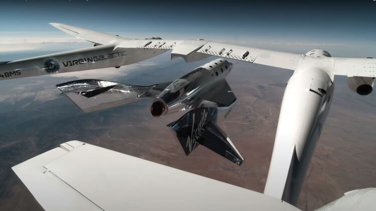 Am 22. Mai 2021 gelang dem SpaceShipTwo der dritte Flug in Weltraum-Höhen, diesmal vom Spaceport America in New Mexico aus.