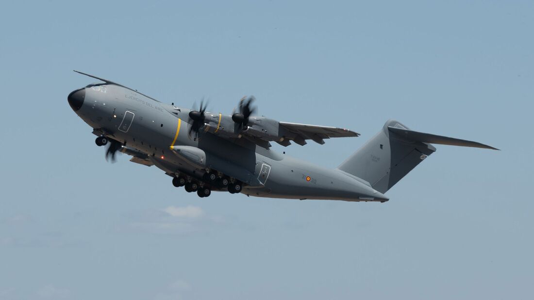 Am 24. Mai 2021 lieferte Airbus den 100. A400M aus. Er ging an die Ejercito del Aire.