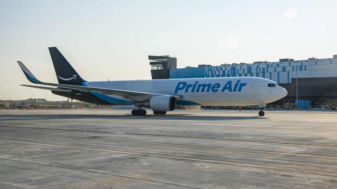 Amazon hat am Cincinnati/Northern Kentucky International Airport ein eigenes Air Hub eröffnet. 