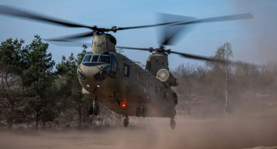 Auch die Niederlande fliegen die CH-47F Chinool.