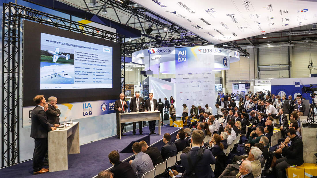 Auf der ILA 2022 gibt es fünf Vortragsbühnen (ILA Stages), die einen weiten Themenbereich abdecken.