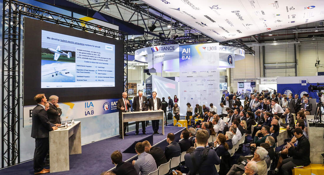 Auf der ILA 2022 gibt es fünf Vortragsbühnen (ILA Stages), die einen weiten Themenbereich abdecken.