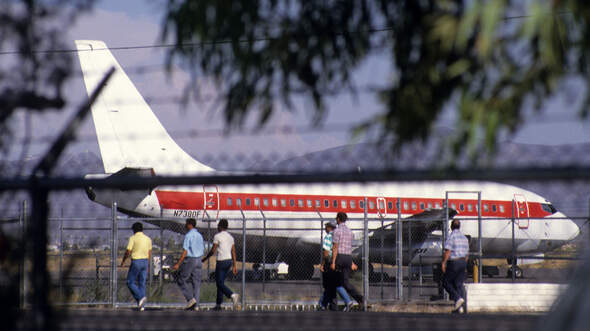 Airline-Taxi zur Area 51 – Boeing 737 Janet im USAF-Geheimeinsatz ...