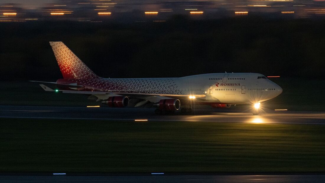 Boeing 747-400 von Rossija Airlines