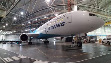 Boeing 777-200ER als ecoDemonstator.