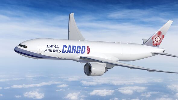 Boeing 777F für China Airlines Cargo.