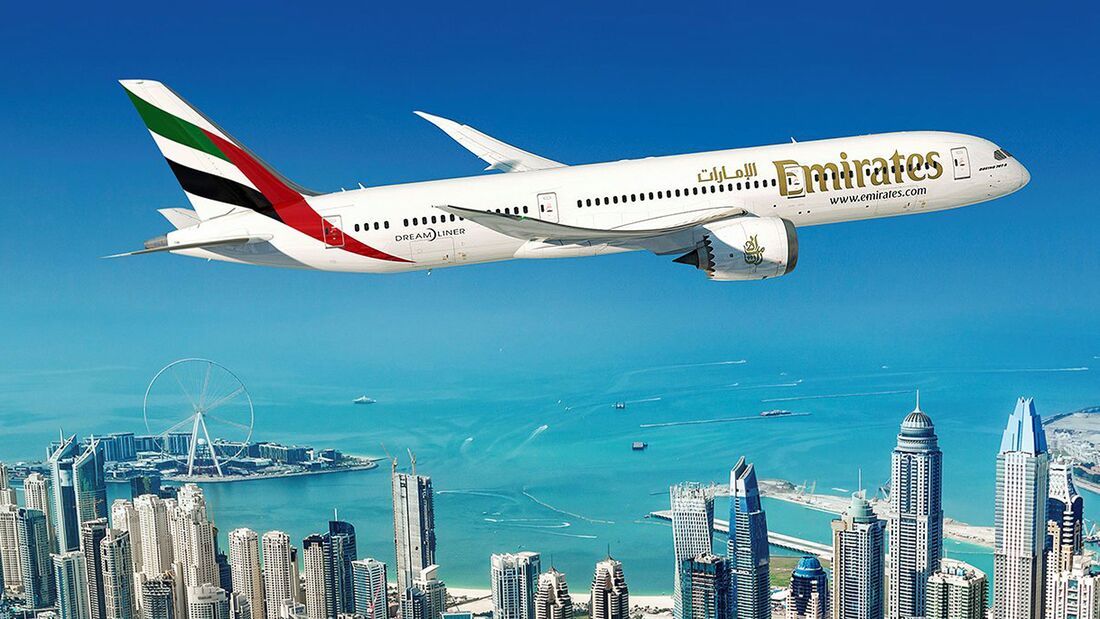 Boeing 787-9 für Emirates.