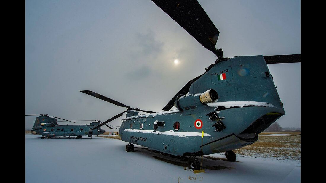 Boeing CH-47F(I) Chinook für die indischen Luftstreitkräfte.