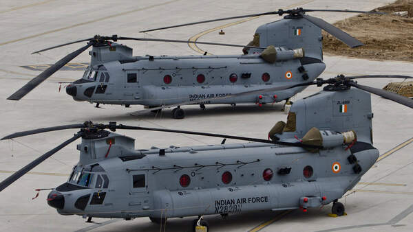 Boeing CH-47F(I) Chinook für die indischen Luftstreitkräfte.
