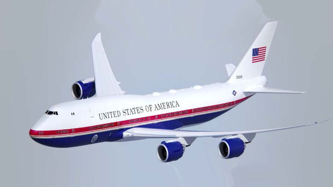 Die US Air Force beginnt mit dem Umbau der nächsten Präsidentenjumbos