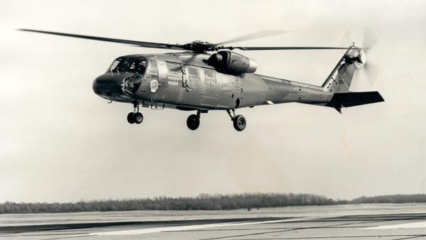 Boeing YUH-61 Prototyp in der Luft