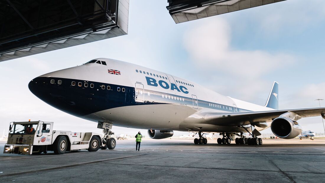 British Airways - BOAC 747