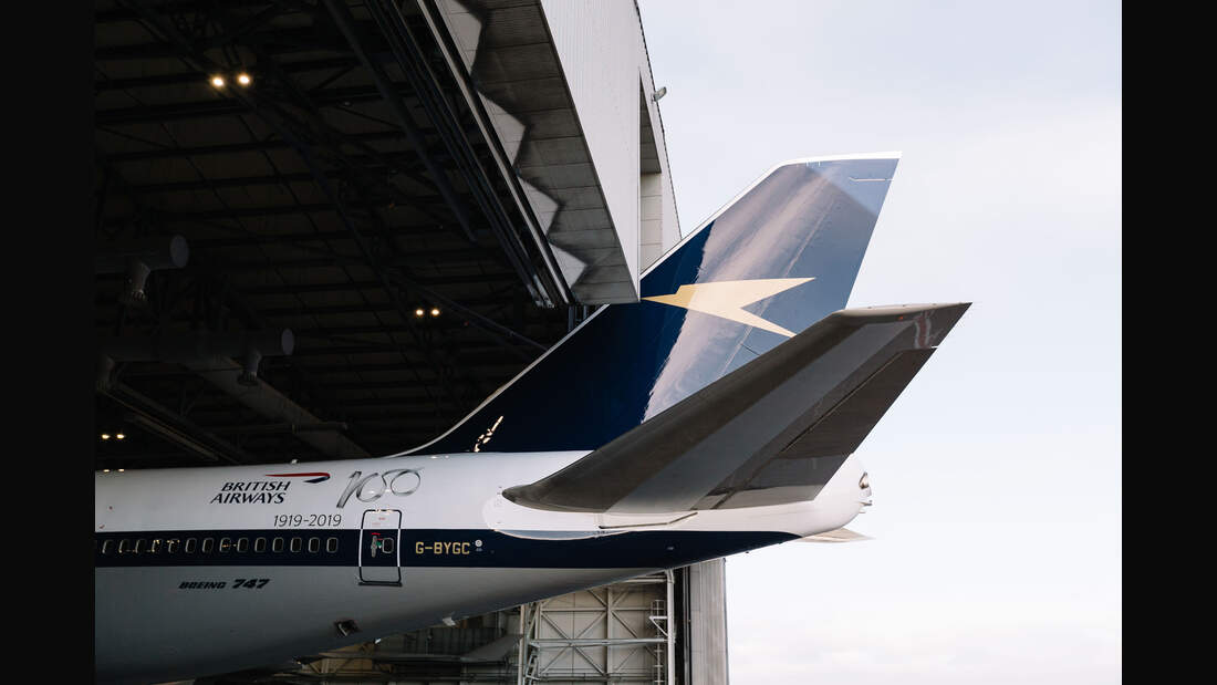 British Airways - BOAC 747