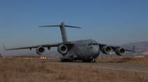 C-17 Transporter auf Rollweg