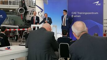 CAE hat am 3. Mai 2022 sein neuen Flugausbildungszentrum in Bremen offiziell eröffnet. 