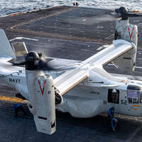 CMV-22 Osprey auf Trägerdeck