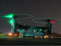 CV-22B am Boden bei Nacht