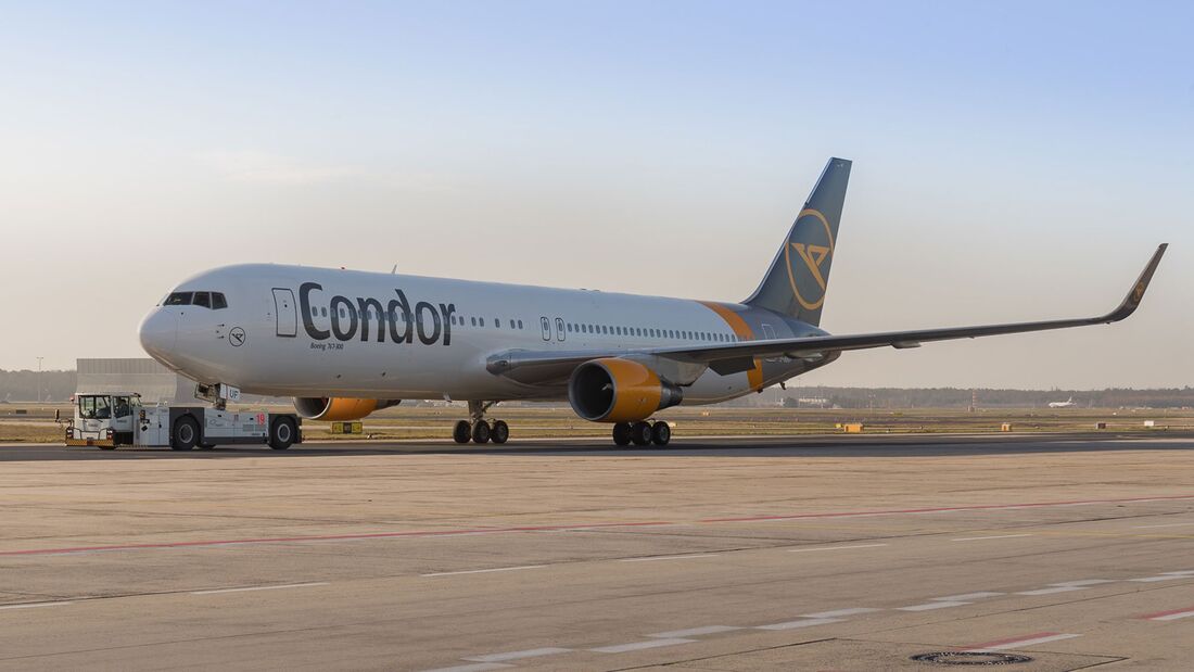 Condor fliegt mit der Boeing 767-300 wieder von Frankfurt nach Toronto und Halifax.