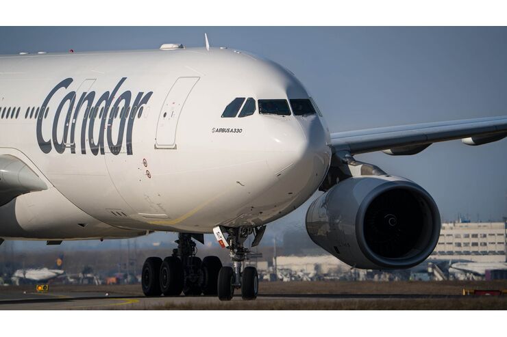Condor A330-200 berangkat dengan rute jarak jauh