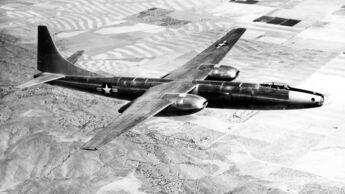 Convair XB-46 Ansicht in der Luft