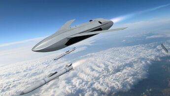 DARPA untersucht ein UAV, das Lenkflugkörper gegen feindliche Flugzeuge startet.