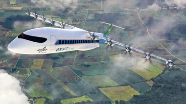 Das DLR forscht an Flugzeugkonfigurationen der Zukunft, um die Emissionen zu reduzieren.