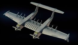 Das Liberty Lifter Konzept de DARPA für einen Schwerlasttransporter, der vorwiegend im Bodeneffekt über dem Meer fliegt, und das auch bei größeren Wellen.