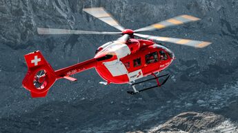 Der Airbus Helicopters H145 mit Fünfblattrotor wird das Einheitsmuster der Rega in der Schweiz.