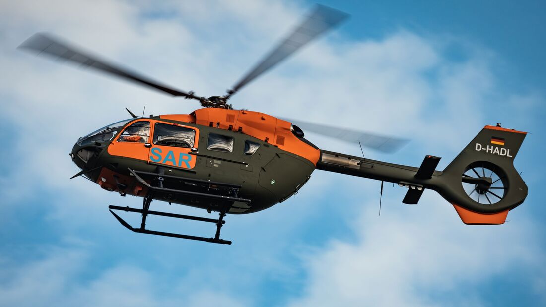 Die Airbus Helicopters H145 LUH SAR lösen die Bell UH-1D in der Rolle des Rettungshubschraubers bei den Heeresfliegern ab. 