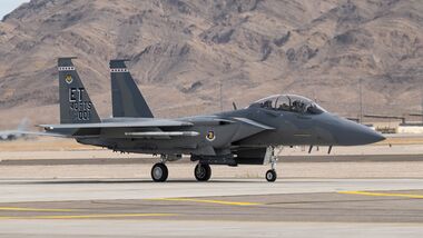Die Boeing F-15EX Eagle II durchlief in Nellis die ersten Truppenversuche.