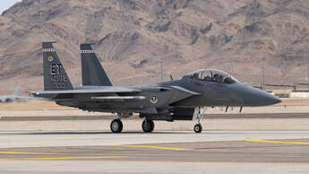 Die Boeing F-15EX Eagle II durchlief in Nellis die ersten Truppenversuche.