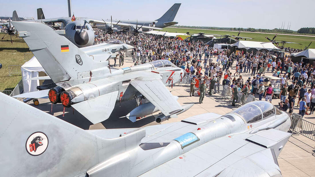 Die Bundeswehr ist wieder größter Aussteller auf der ILA 2022 in Berlin.