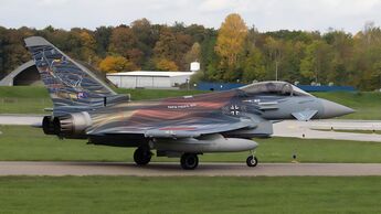 Die Eurofighter der Luftwaffe kehrten am 8. Oktober 2022 von ihrer Australien- und Asien-Tour nach Neuburg zurück.