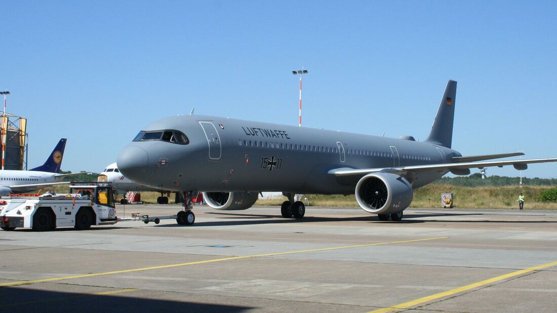 Die Flugbereitschaft erhält zwei Airbus A321LR. Lufthansa Technik übergab am 12. August 2022 die zweite Maschine.