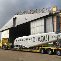 Die Junkers Ju 52 der Lufthansa kommt im September 2019 zerlegt nach Bremen