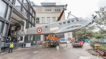 Die Junkers Ju 52 des Deutschen Museums ist nach fünf Jahren zurück auf der Museumsinsel.