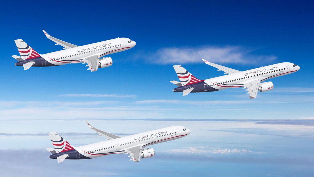 Die Leasingfirma ACG hat A220 A320neo und A321XLR bestellt. 