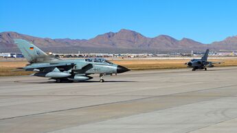Die Luftwaffe beteiligt sich mit acht Tornados und acht Eurofightern an Red Flag 20-2 auf der Nellis AFB.