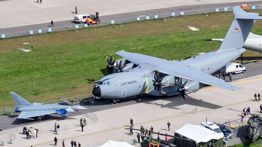 Die Luftwaffe wird wieder einer der größten Aussteller auf der ILA im Juni in Schönefeld.
